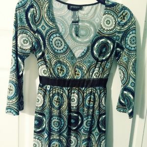 👗Alynpaige New York Classic Floral Dress🌹Size S, Women,A Fabulous 👌 Gift.🎁